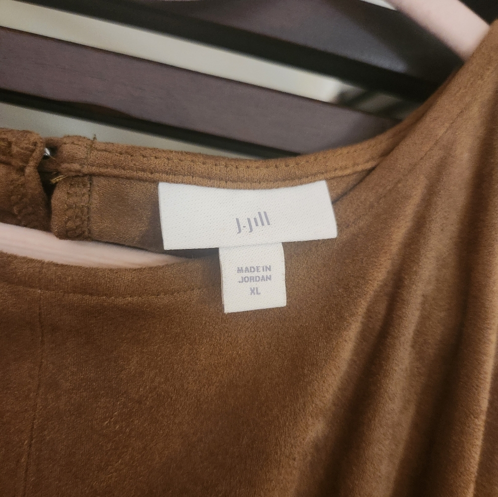 JJILL Soft Suede Versatile Top XLP NWOT